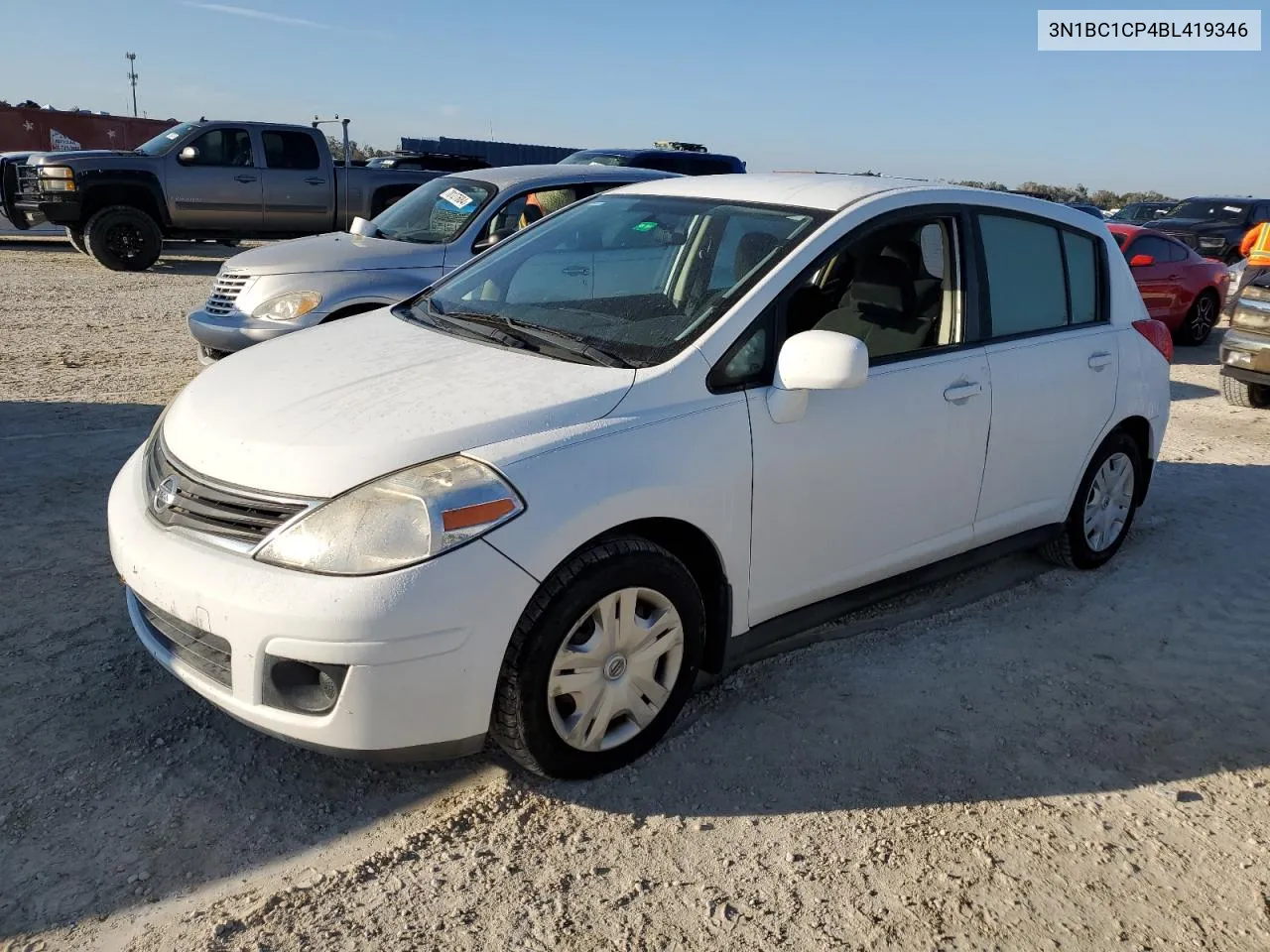 2011 Nissan Versa S VIN: 3N1BC1CP4BL419346 Lot: 78127394