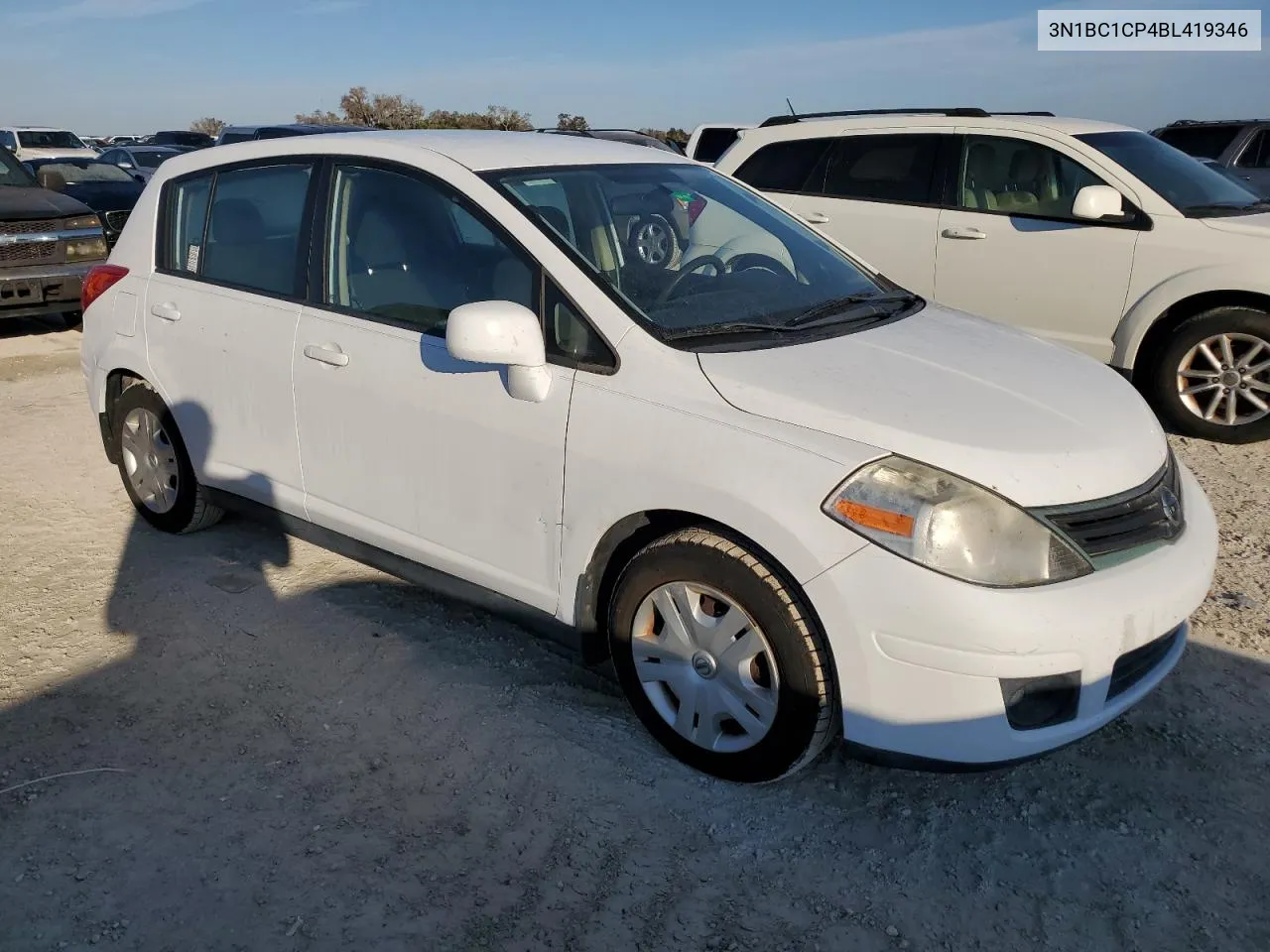 2011 Nissan Versa S VIN: 3N1BC1CP4BL419346 Lot: 78127394