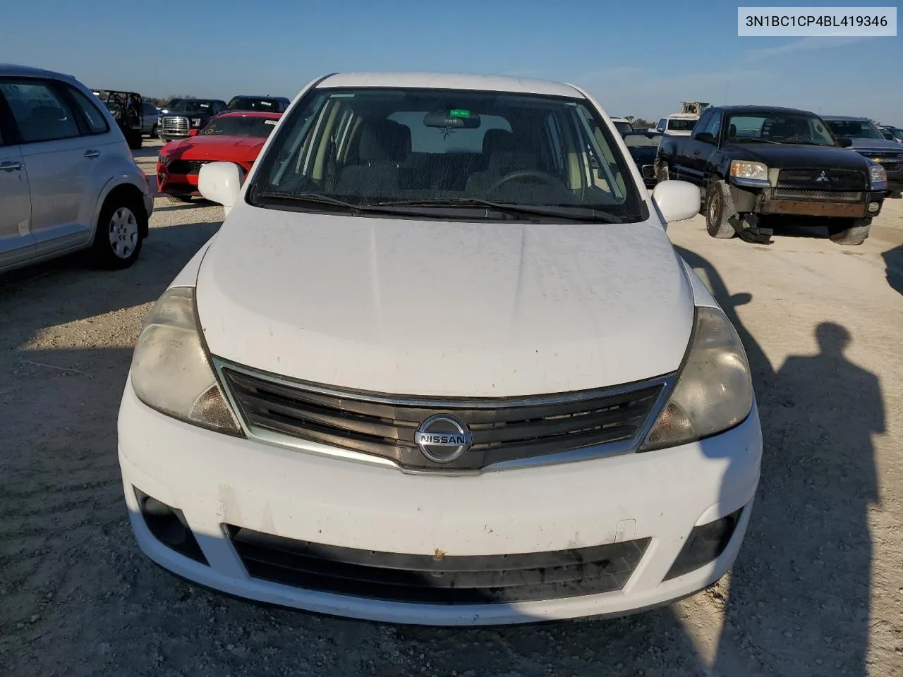 2011 Nissan Versa S VIN: 3N1BC1CP4BL419346 Lot: 78127394