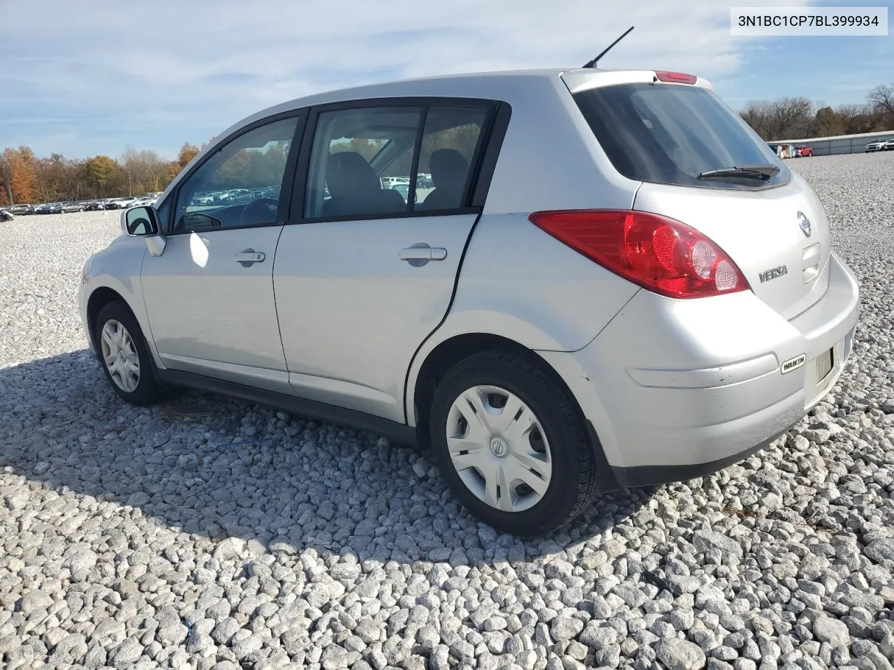 2011 Nissan Versa S VIN: 3N1BC1CP7BL399934 Lot: 78185074