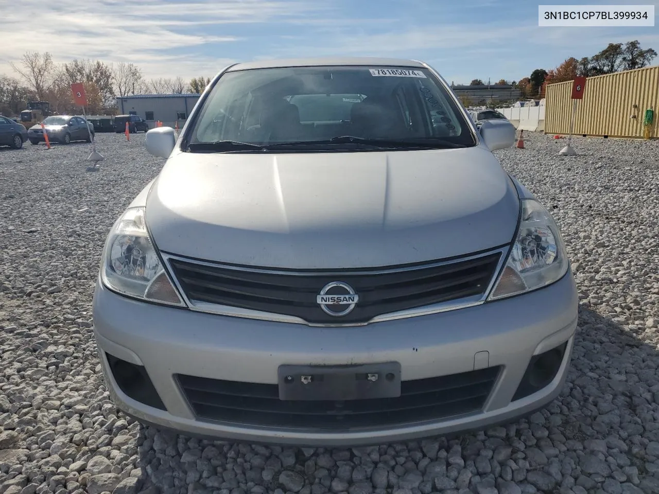 2011 Nissan Versa S VIN: 3N1BC1CP7BL399934 Lot: 78185074