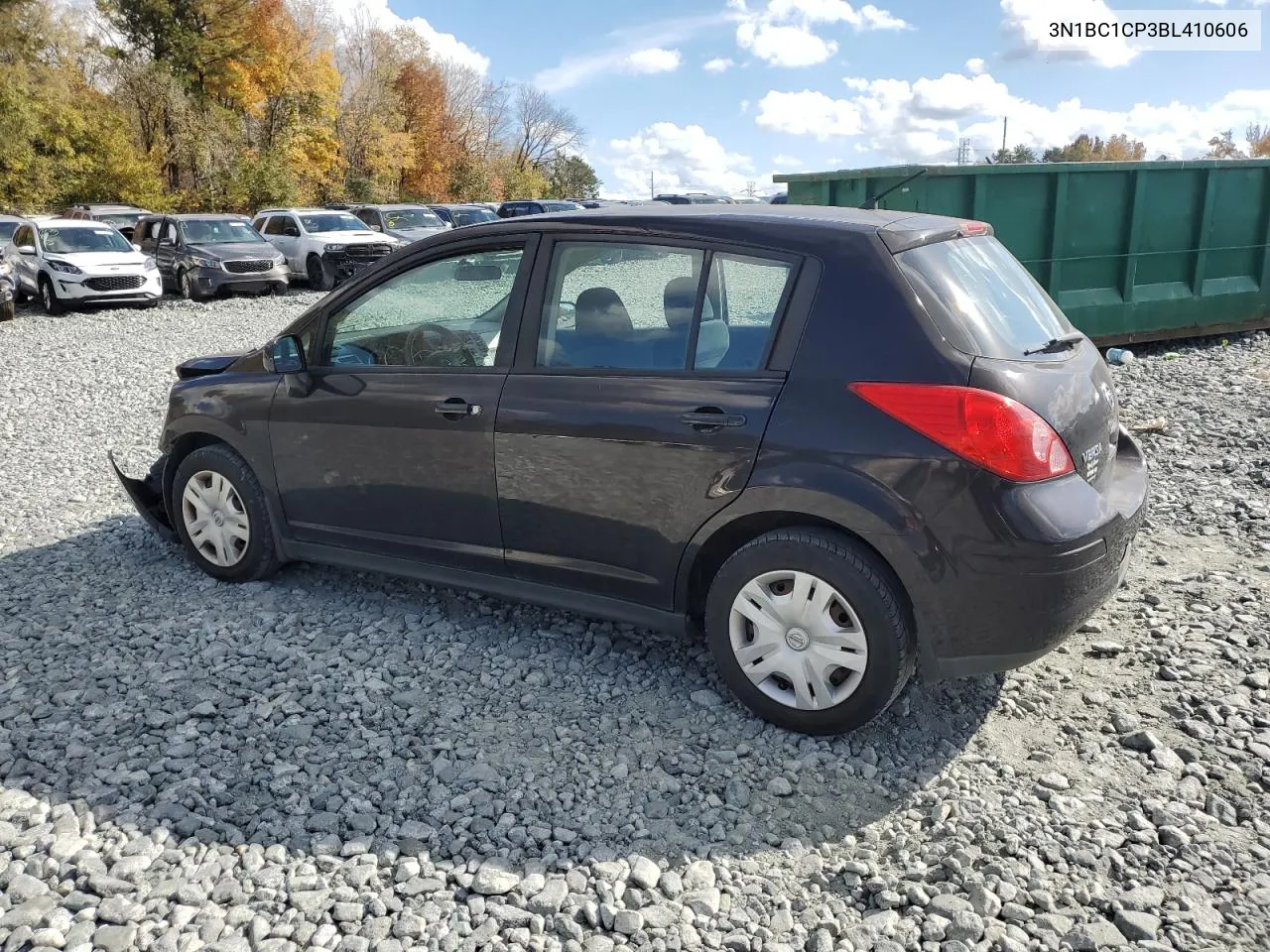 2011 Nissan Versa S VIN: 3N1BC1CP3BL410606 Lot: 78387724