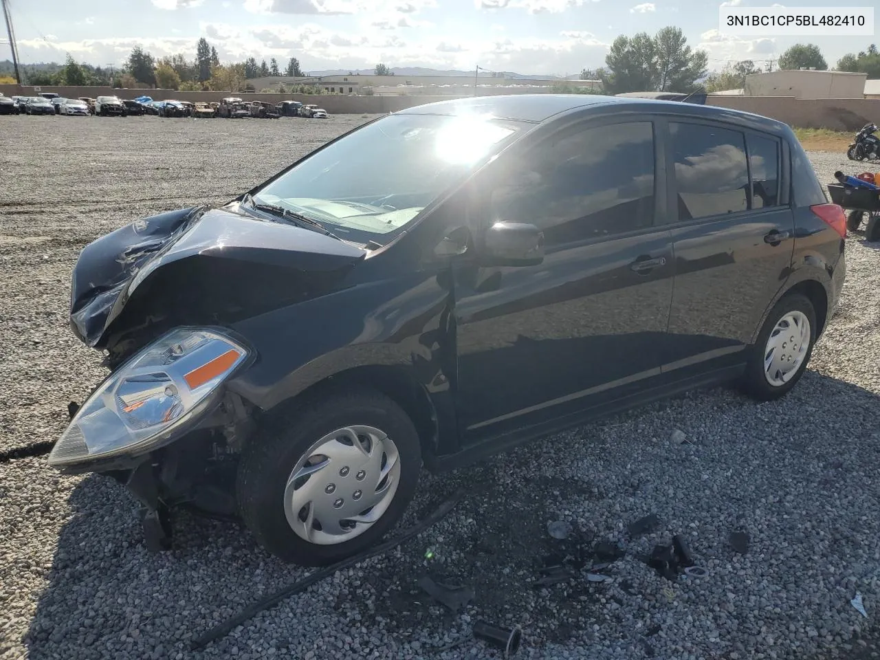 2011 Nissan Versa S VIN: 3N1BC1CP5BL482410 Lot: 78523814