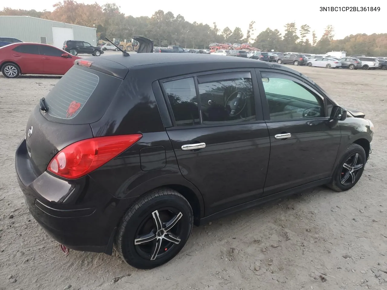 2011 Nissan Versa S VIN: 3N1BC1CP2BL361849 Lot: 78668224