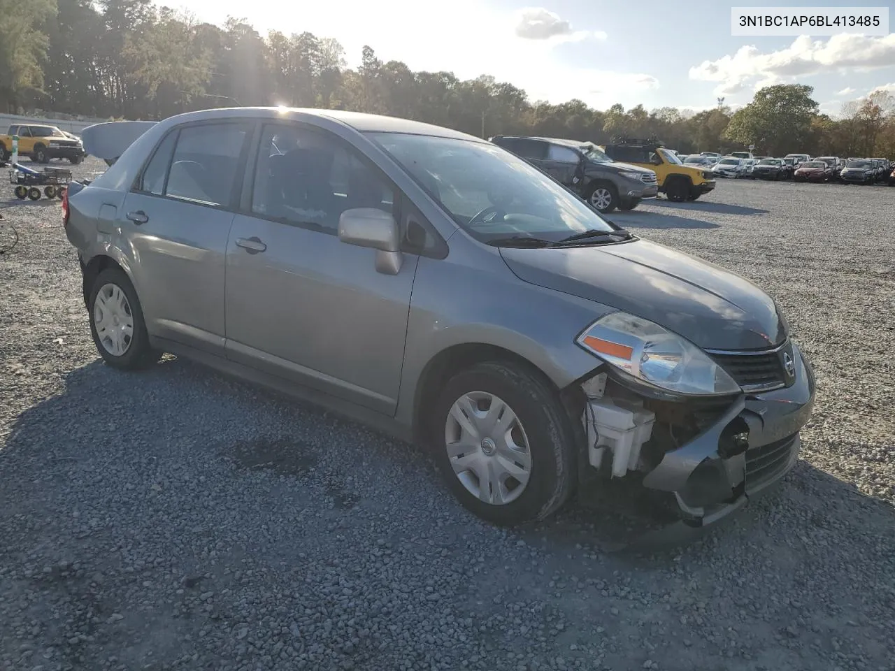 2011 Nissan Versa S VIN: 3N1BC1AP6BL413485 Lot: 78685574