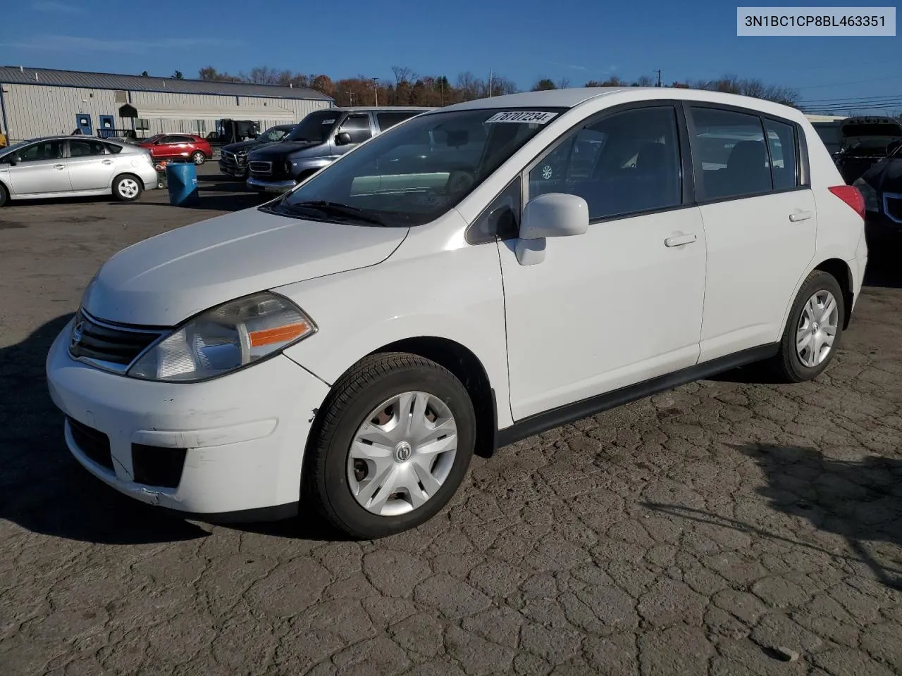 2011 Nissan Versa S VIN: 3N1BC1CP8BL463351 Lot: 78707234