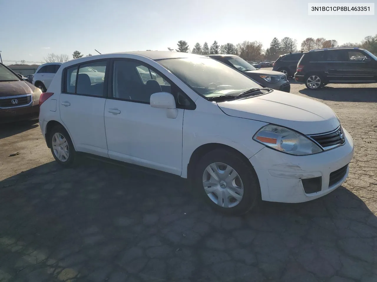 2011 Nissan Versa S VIN: 3N1BC1CP8BL463351 Lot: 78707234