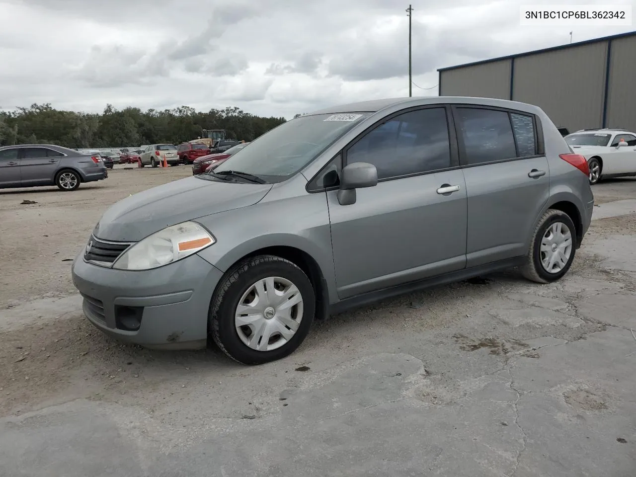 2011 Nissan Versa S VIN: 3N1BC1CP6BL362342 Lot: 78743254