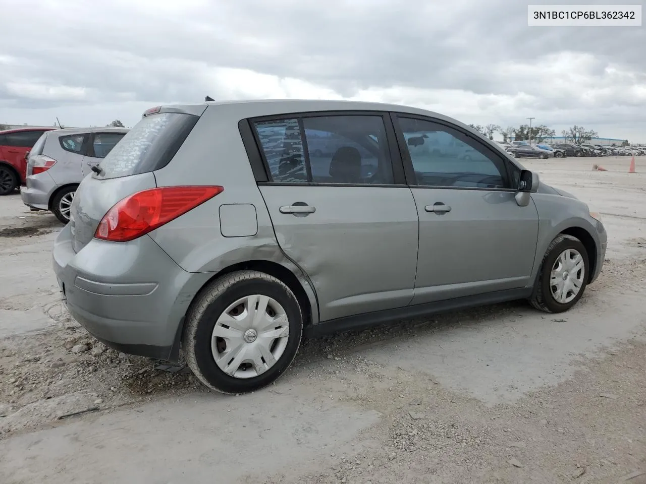 2011 Nissan Versa S VIN: 3N1BC1CP6BL362342 Lot: 78743254