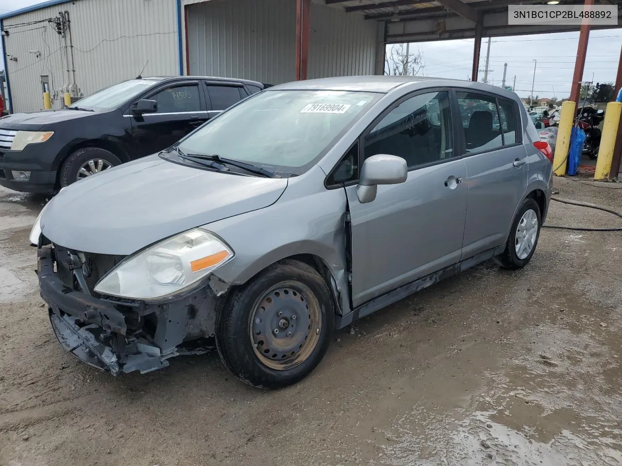 2011 Nissan Versa S VIN: 3N1BC1CP2BL488892 Lot: 79169904