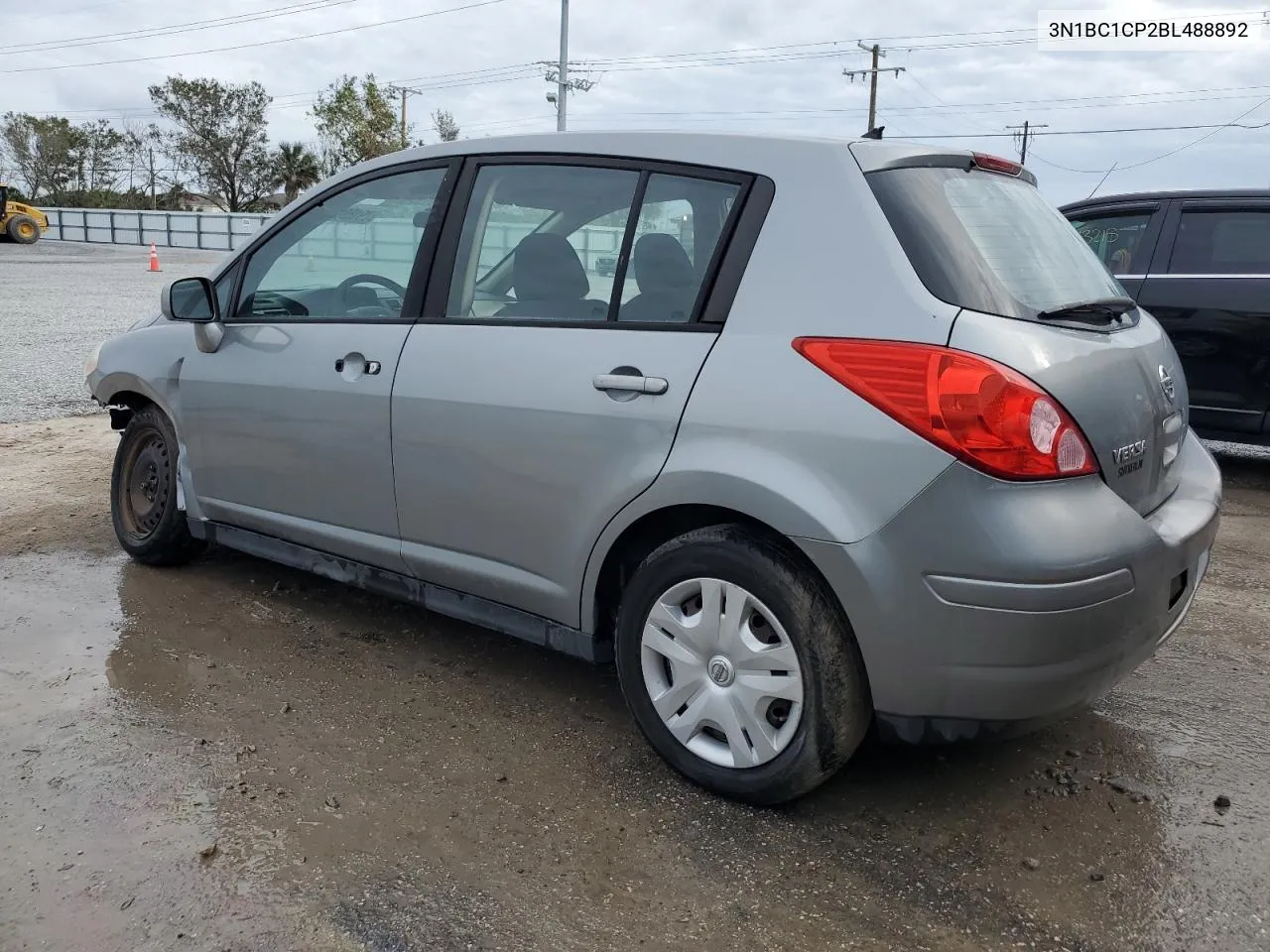 2011 Nissan Versa S VIN: 3N1BC1CP2BL488892 Lot: 79169904