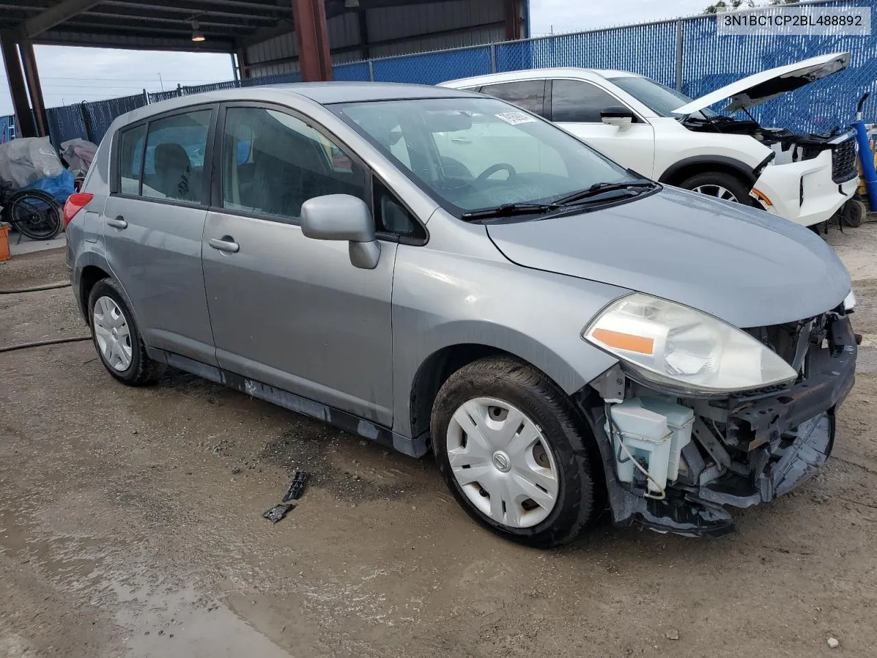 2011 Nissan Versa S VIN: 3N1BC1CP2BL488892 Lot: 79169904