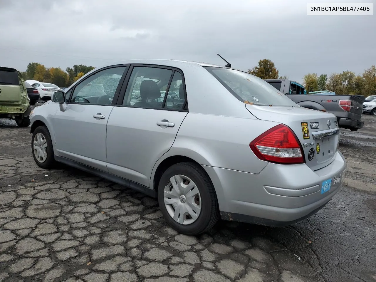 2011 Nissan Versa S VIN: 3N1BC1AP5BL477405 Lot: 79264844