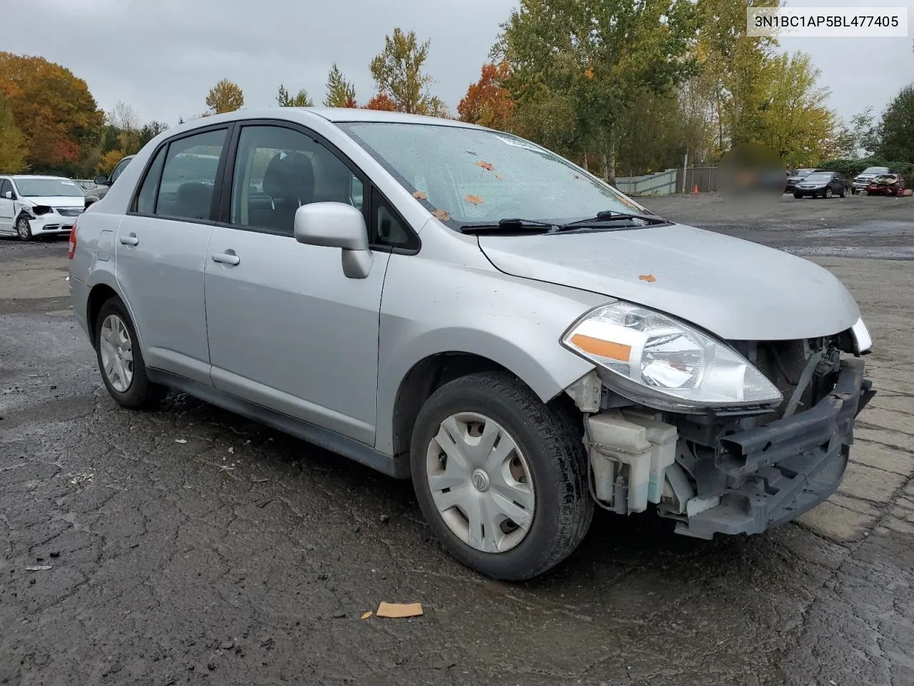 2011 Nissan Versa S VIN: 3N1BC1AP5BL477405 Lot: 79264844