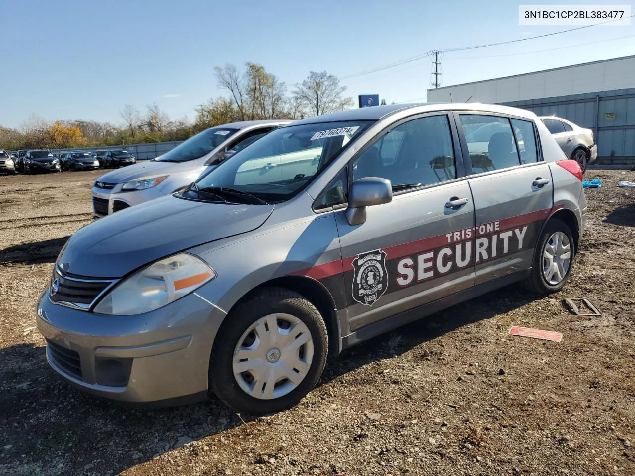 2011 Nissan Versa S VIN: 3N1BC1CP2BL383477 Lot: 79760374