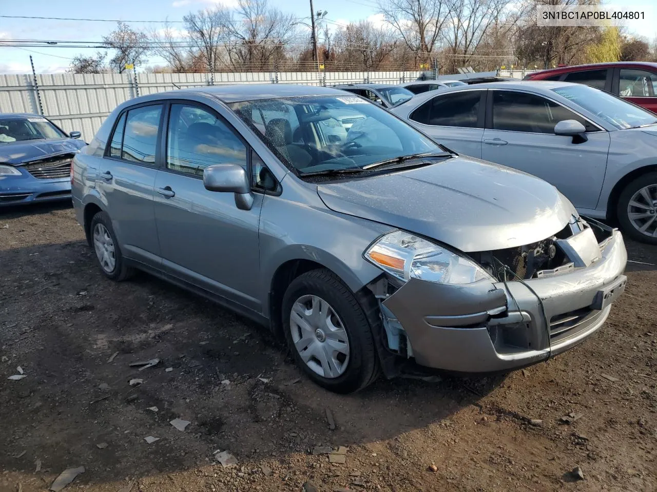 2011 Nissan Versa S VIN: 3N1BC1AP0BL404801 Lot: 79972434