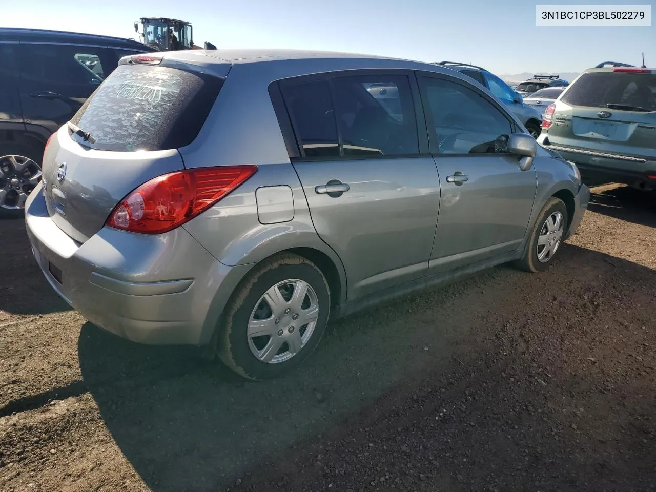 2011 Nissan Versa S VIN: 3N1BC1CP3BL502279 Lot: 80835824