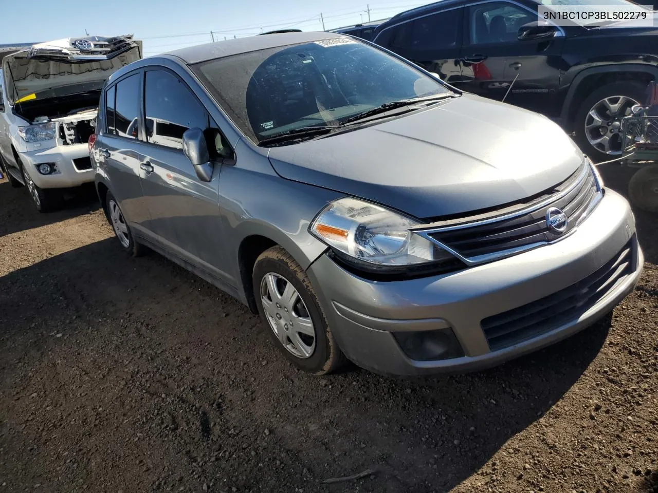 2011 Nissan Versa S VIN: 3N1BC1CP3BL502279 Lot: 80835824