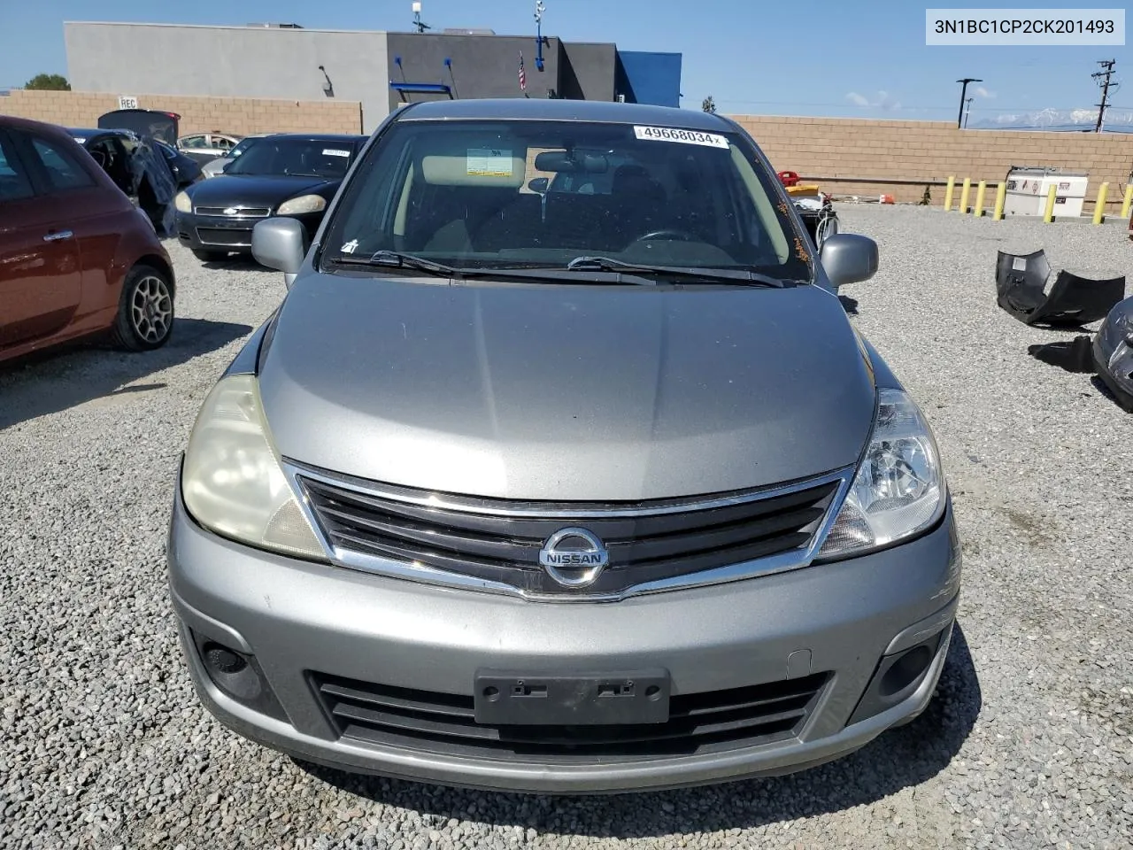 3N1BC1CP2CK201493 2012 Nissan Versa S