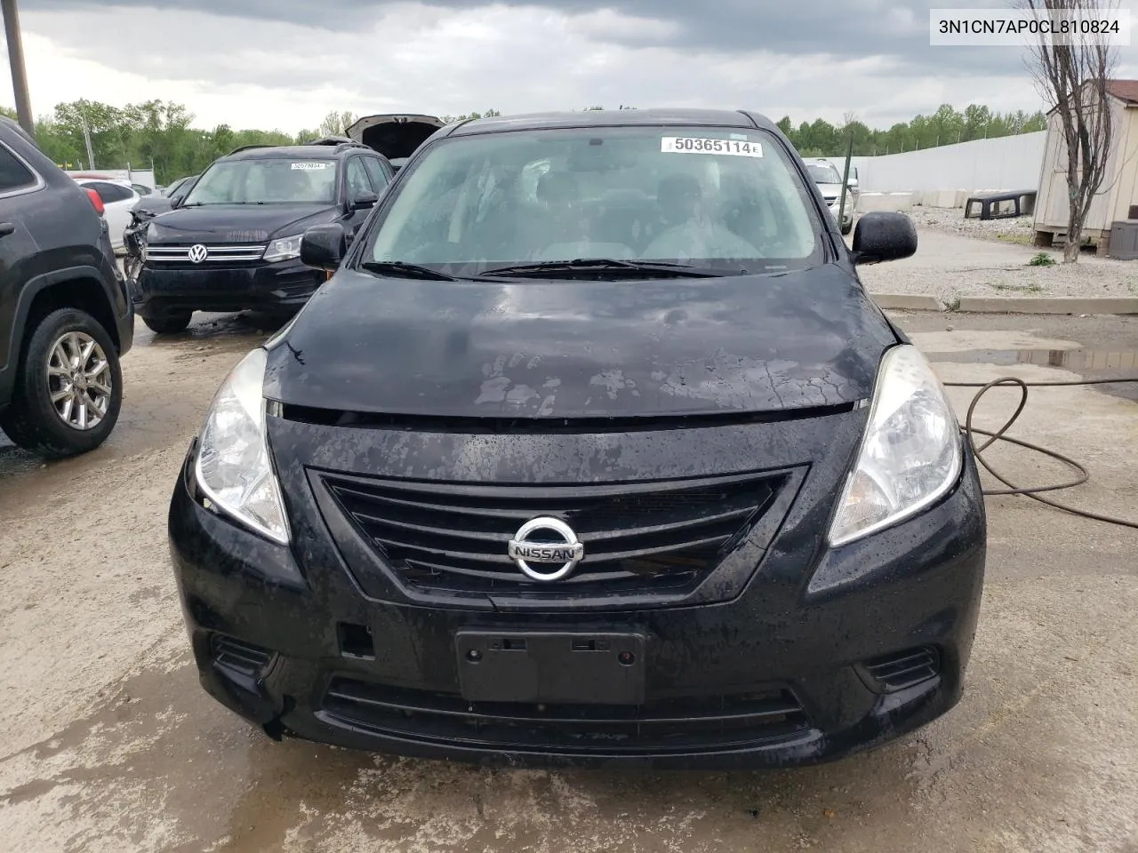 2012 Nissan Versa S VIN: 3N1CN7AP0CL810824 Lot: 50365114