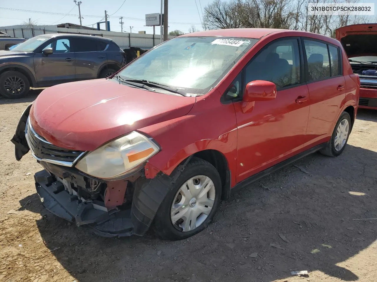 2012 Nissan Versa S VIN: 3N1BC1CP5CK288032 Lot: 55067364