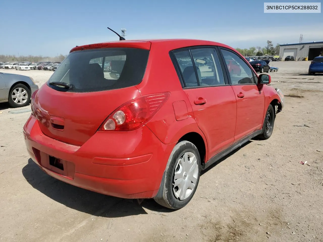 3N1BC1CP5CK288032 2012 Nissan Versa S