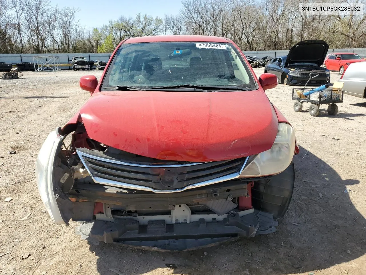 2012 Nissan Versa S VIN: 3N1BC1CP5CK288032 Lot: 55067364