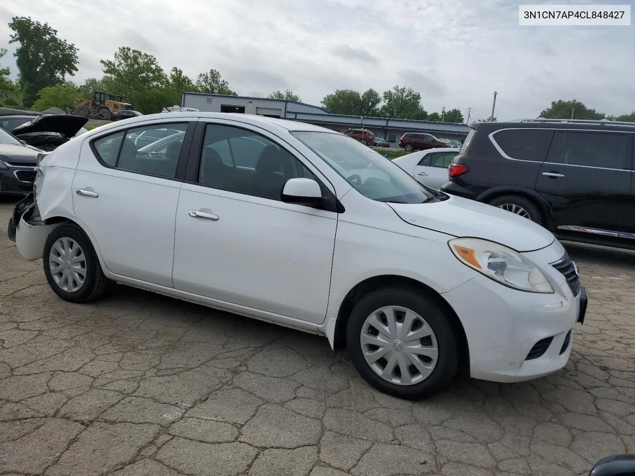 2012 Nissan Versa S VIN: 3N1CN7AP4CL848427 Lot: 56810794