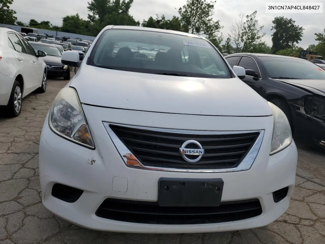 3N1CN7AP4CL848427 2012 Nissan Versa S