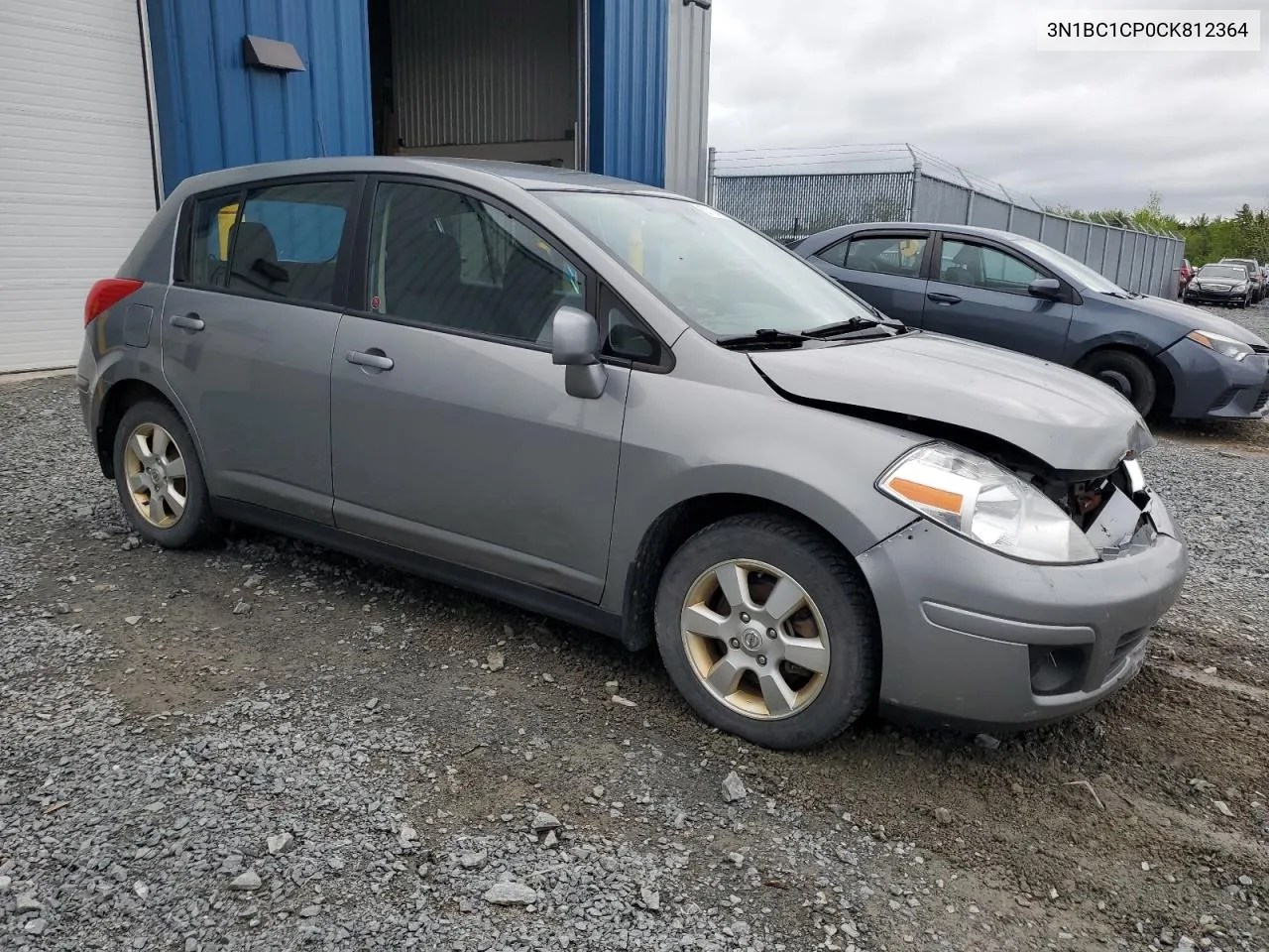 2012 Nissan Versa S VIN: 3N1BC1CP0CK812364 Lot: 57134534