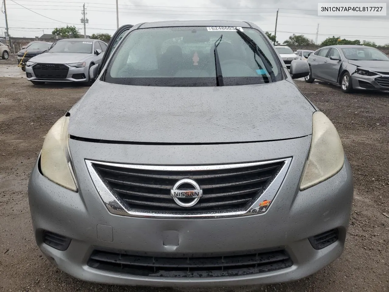 2012 Nissan Versa S VIN: 3N1CN7AP4CL817727 Lot: 62486034