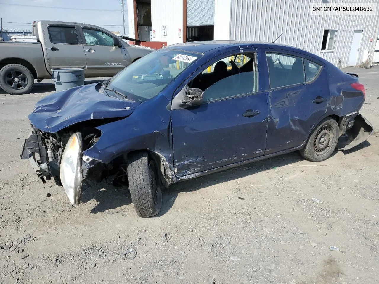 3N1CN7AP5CL848632 2012 Nissan Versa S