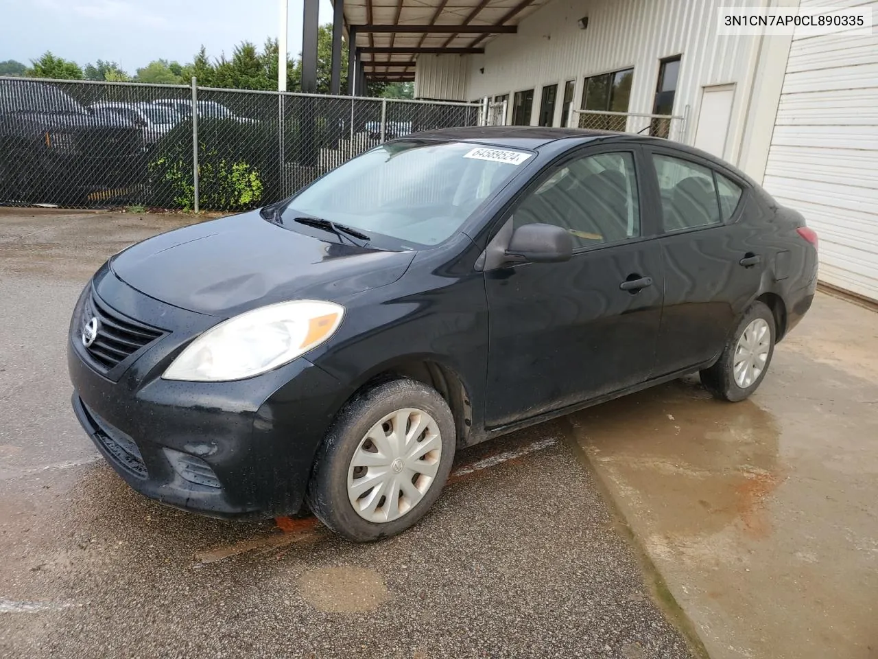 2012 Nissan Versa S VIN: 3N1CN7AP0CL890335 Lot: 64589524