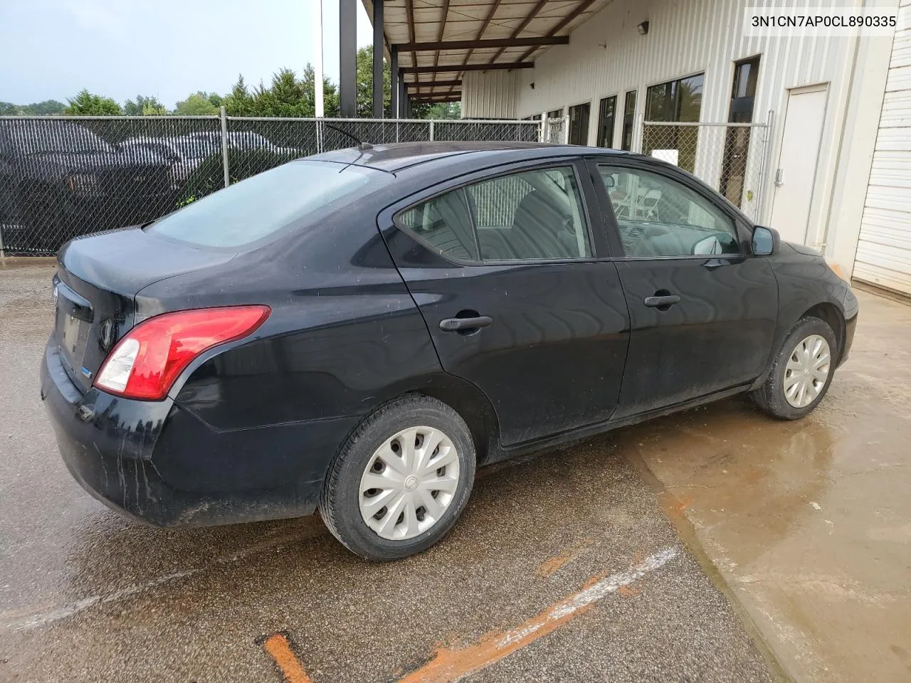 2012 Nissan Versa S VIN: 3N1CN7AP0CL890335 Lot: 64589524