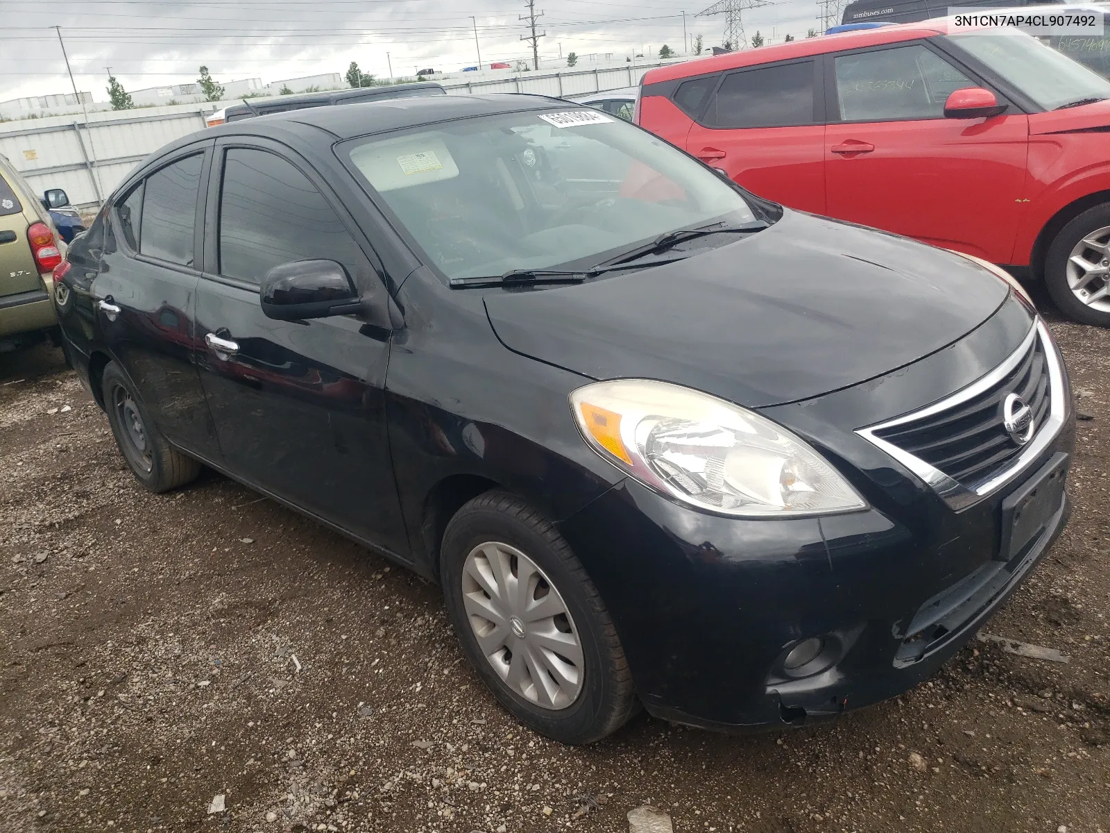 3N1CN7AP4CL907492 2012 Nissan Versa S