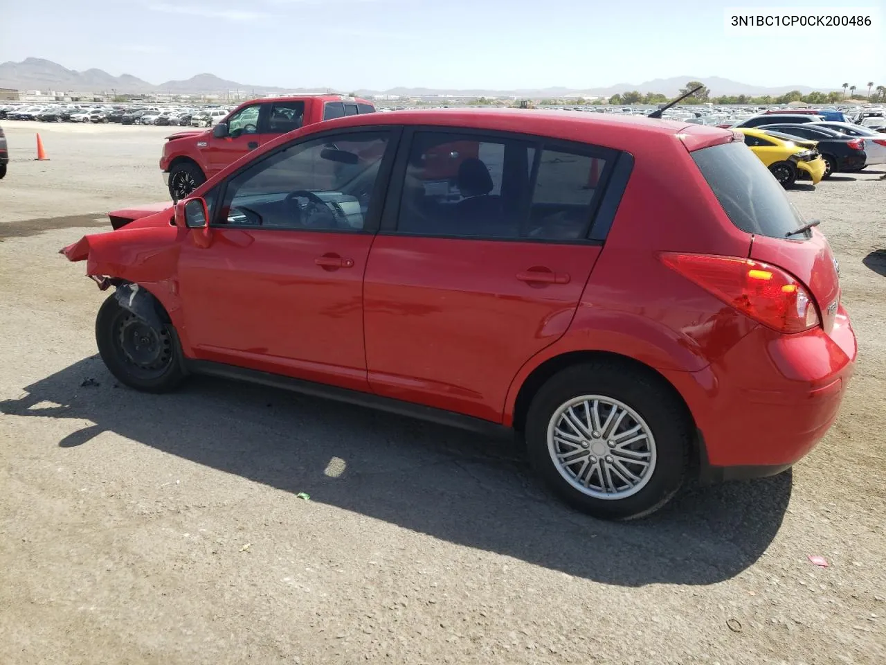 2012 Nissan Versa S VIN: 3N1BC1CP0CK200486 Lot: 66320984