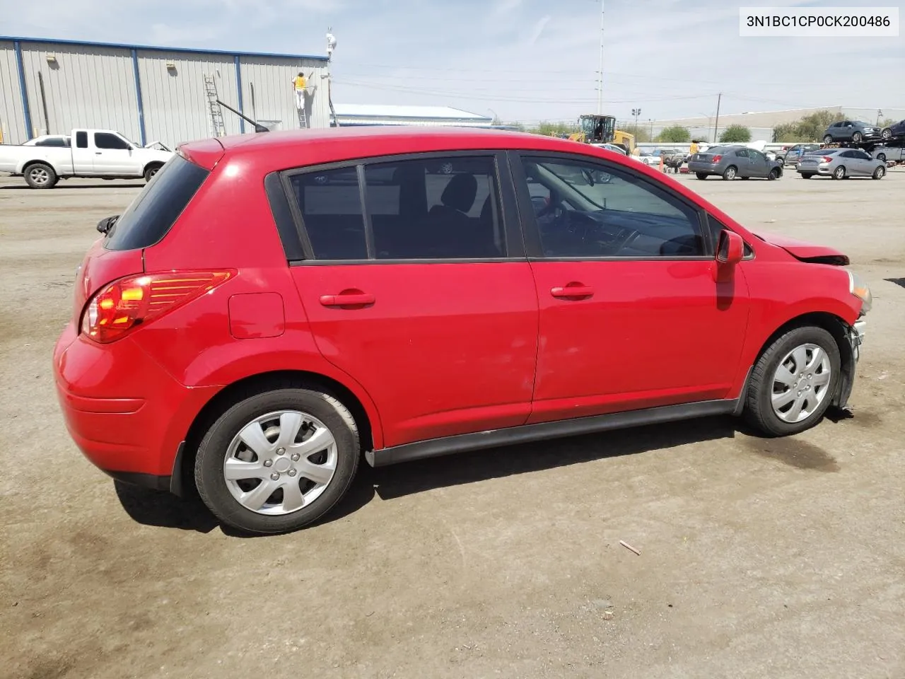 3N1BC1CP0CK200486 2012 Nissan Versa S