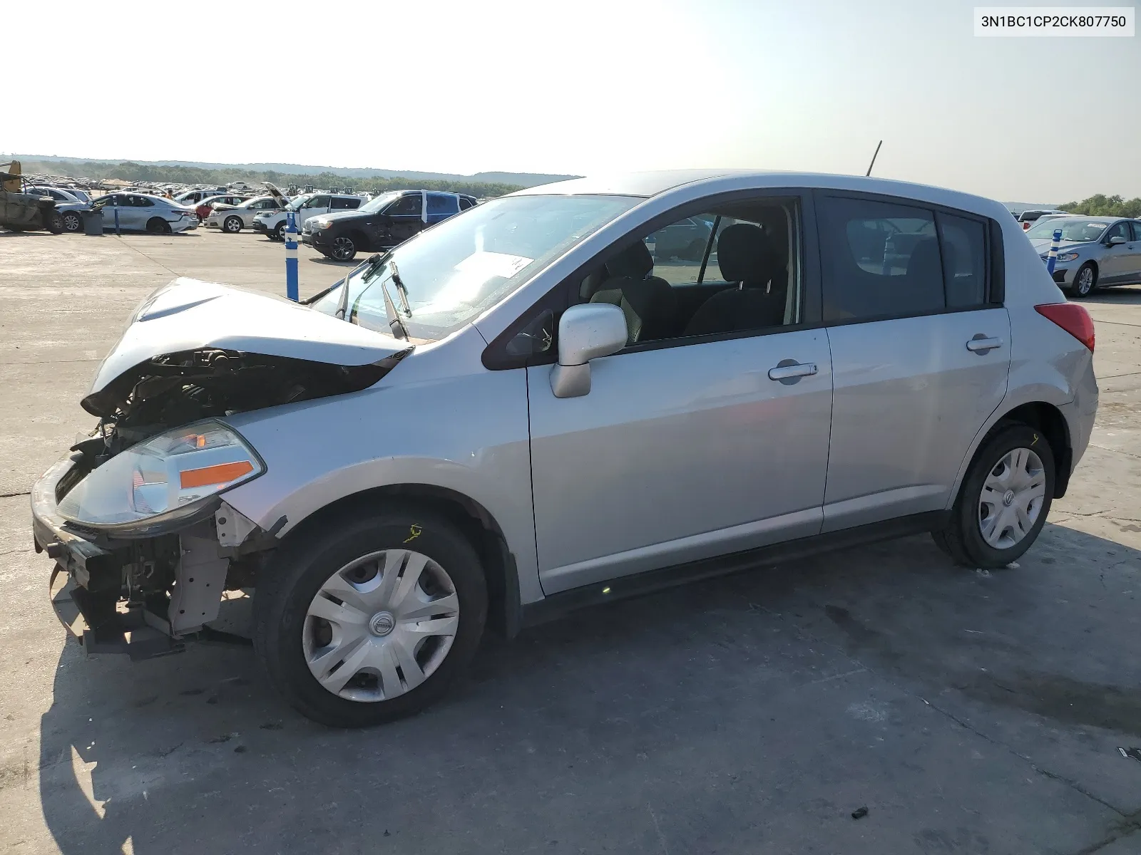 2012 Nissan Versa S VIN: 3N1BC1CP2CK807750 Lot: 66369184