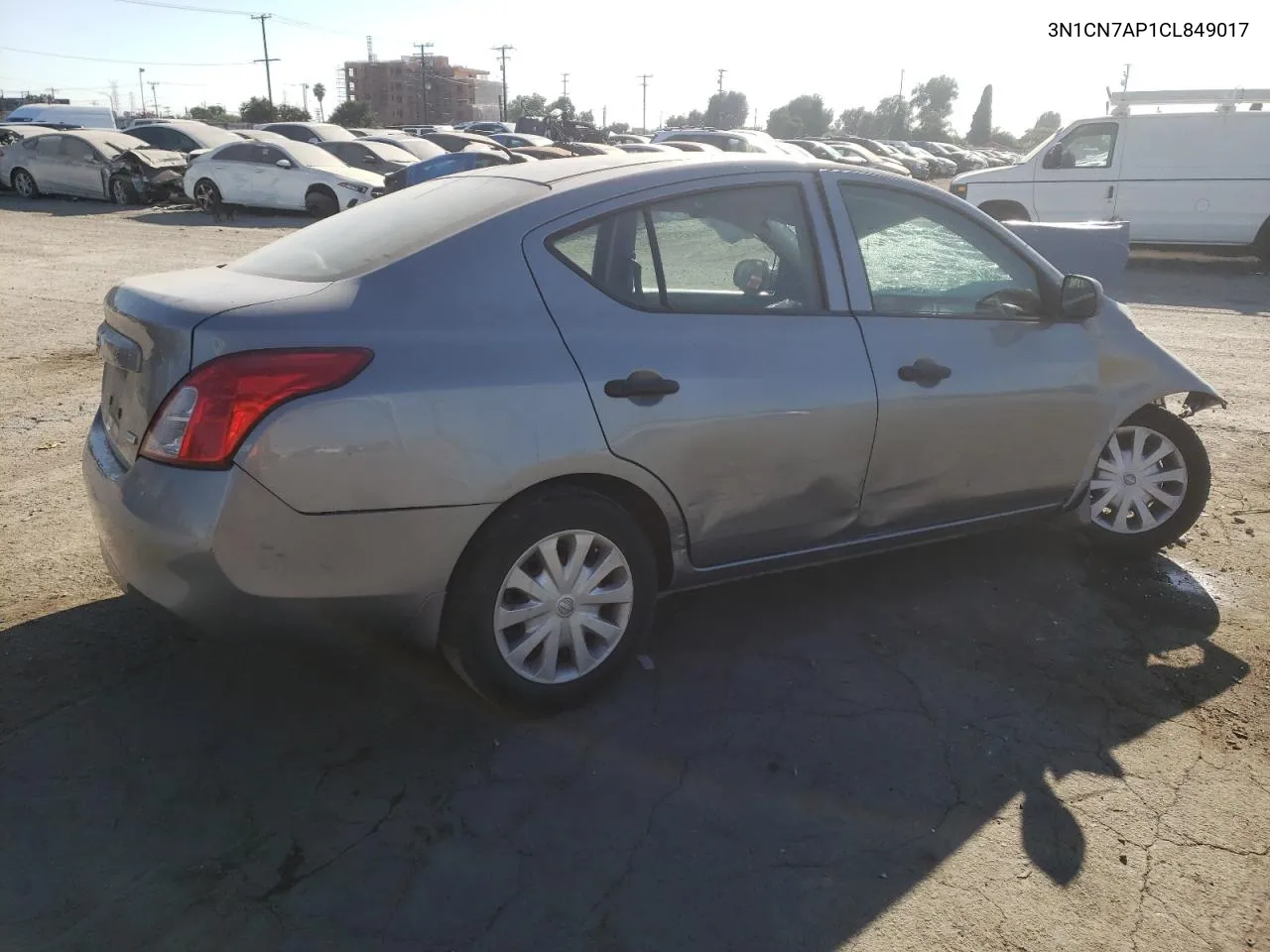 2012 Nissan Versa S VIN: 3N1CN7AP1CL849017 Lot: 67119834