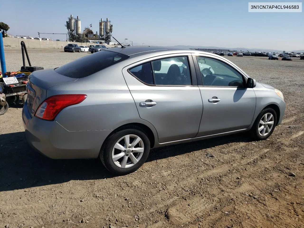 2012 Nissan Versa S VIN: 3N1CN7AP4CL946583 Lot: 67338684