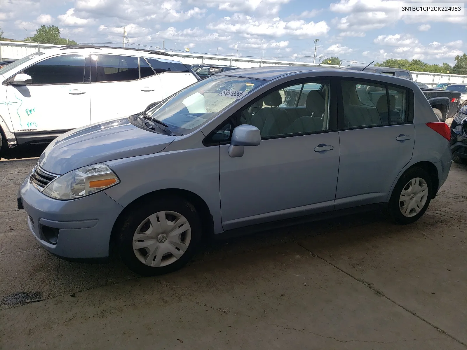 3N1BC1CP2CK224983 2012 Nissan Versa S