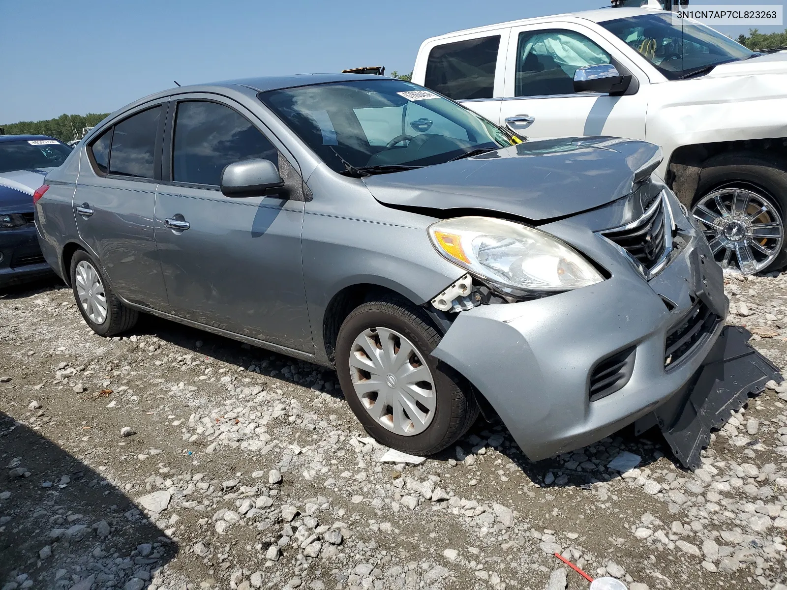 2012 Nissan Versa S VIN: 3N1CN7AP7CL823263 Lot: 67866454