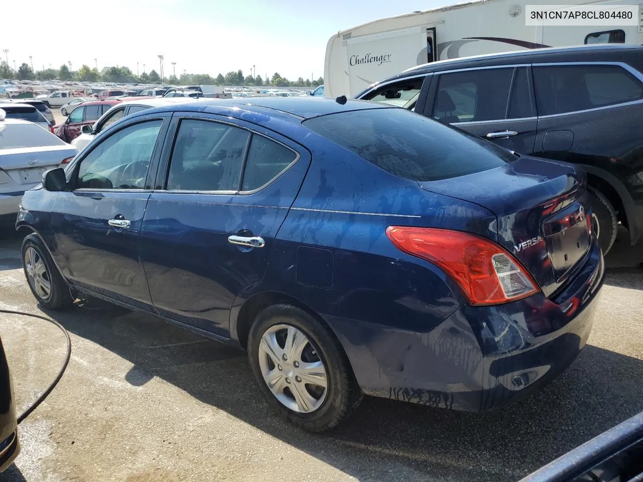 2012 Nissan Versa S VIN: 3N1CN7AP8CL804480 Lot: 68109144