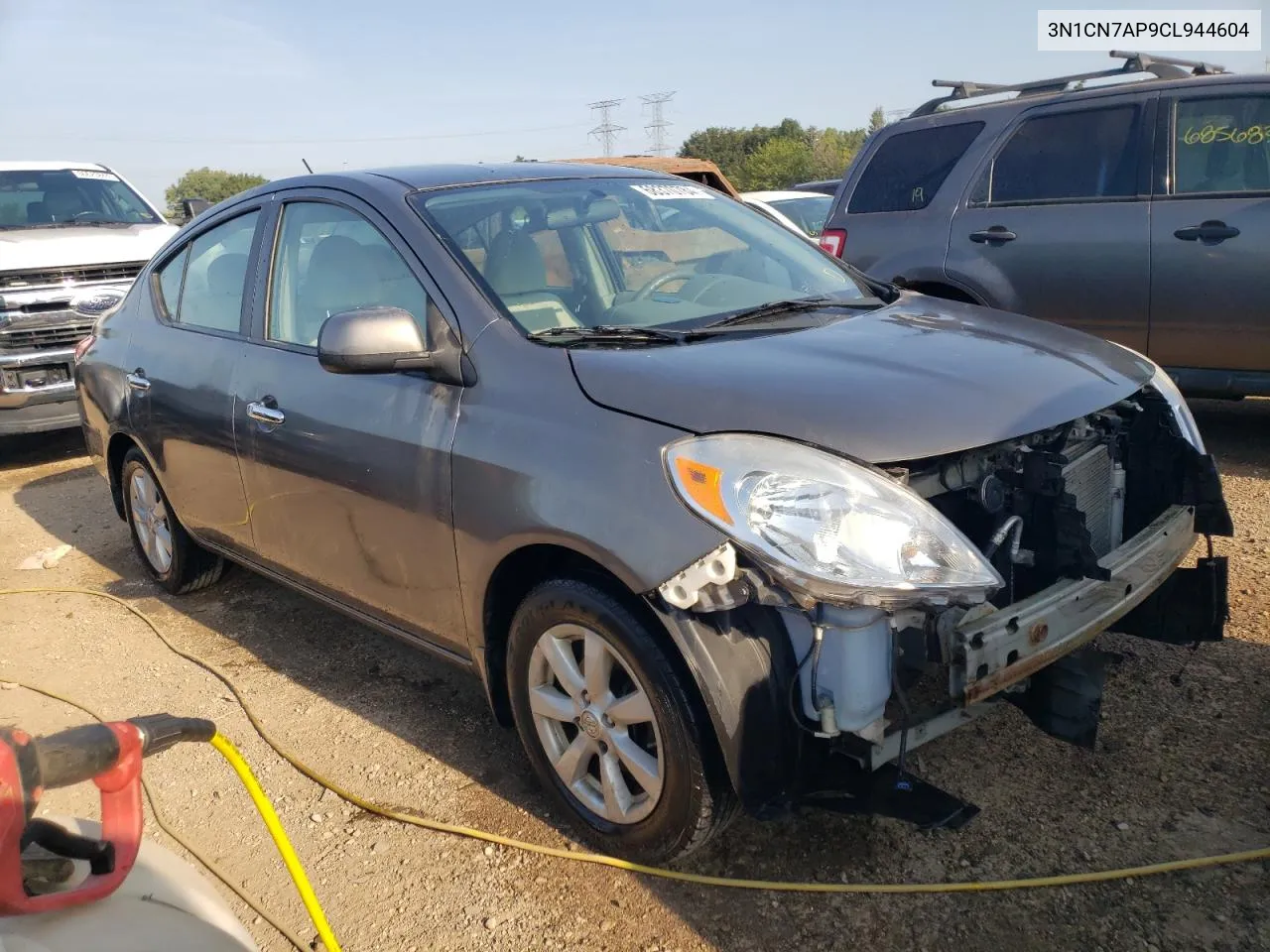 2012 Nissan Versa S VIN: 3N1CN7AP9CL944604 Lot: 68370784