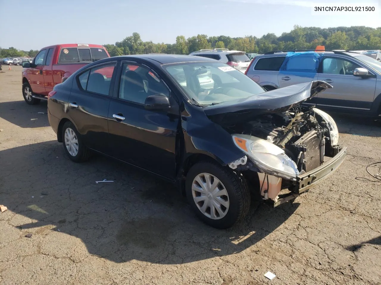 3N1CN7AP3CL921500 2012 Nissan Versa S