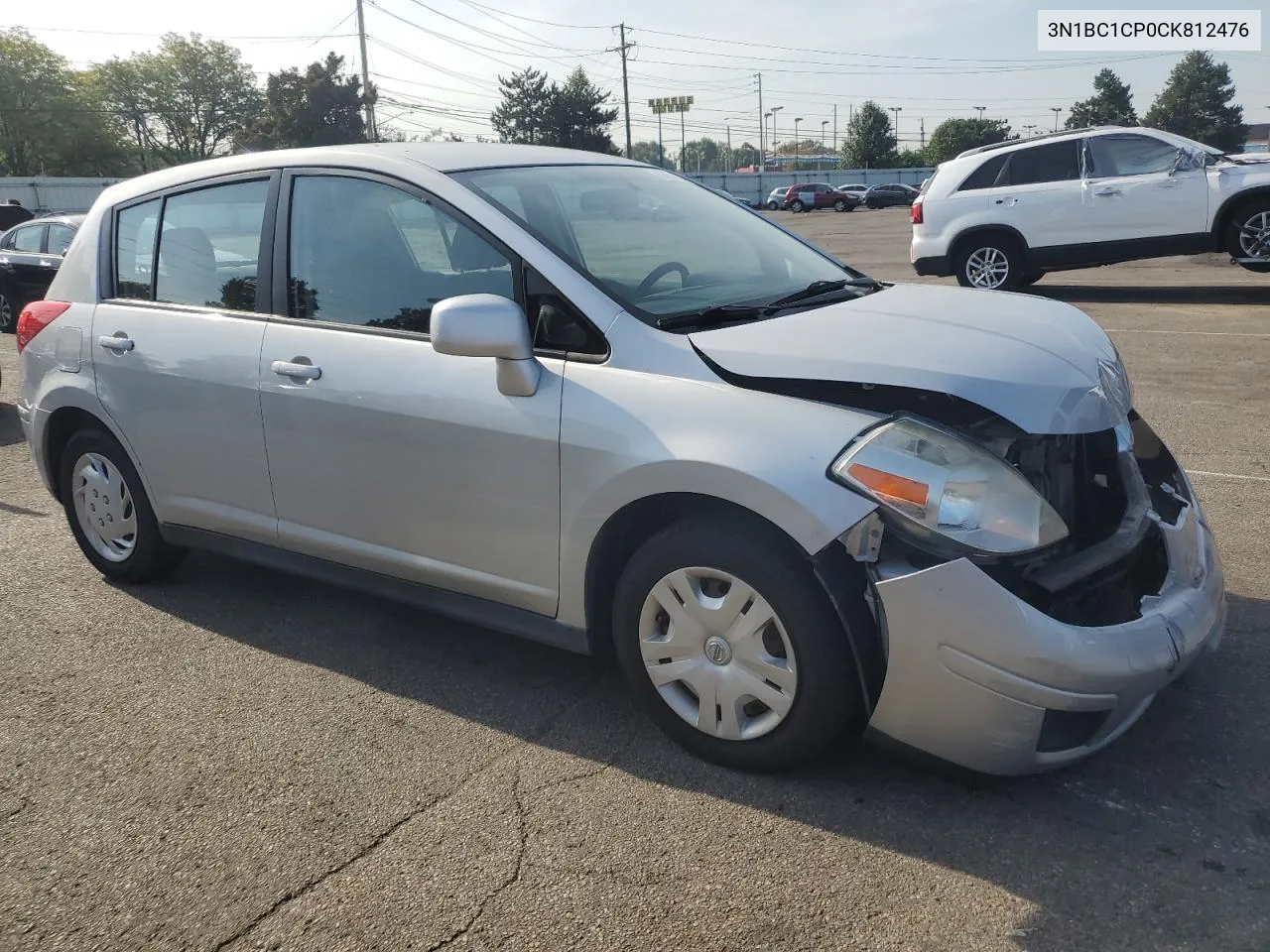 2012 Nissan Versa S VIN: 3N1BC1CP0CK812476 Lot: 69052484