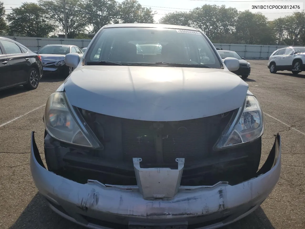 3N1BC1CP0CK812476 2012 Nissan Versa S