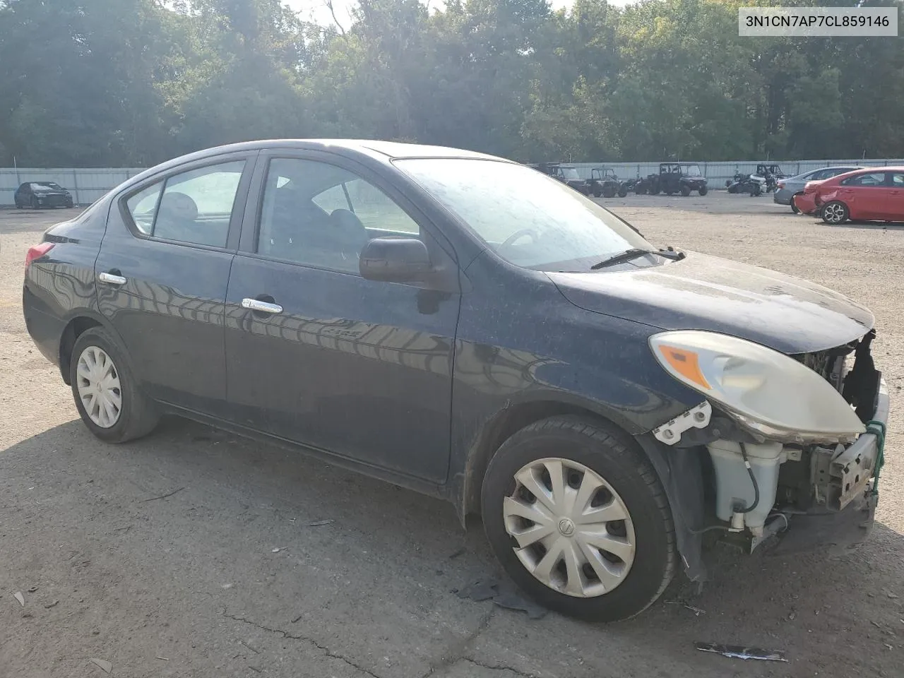 2012 Nissan Versa S VIN: 3N1CN7AP7CL859146 Lot: 69217154