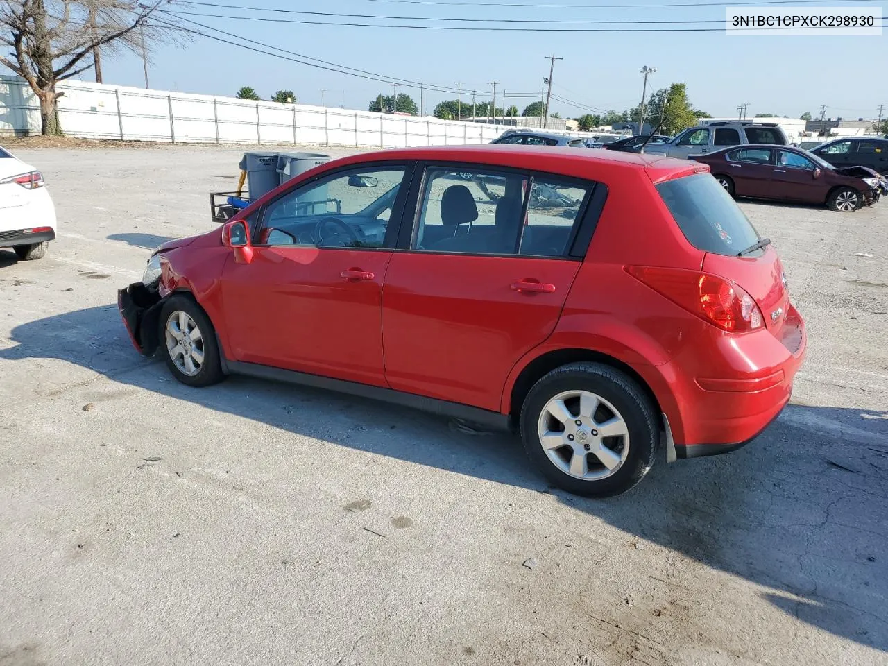 2012 Nissan Versa S VIN: 3N1BC1CPXCK298930 Lot: 69383014