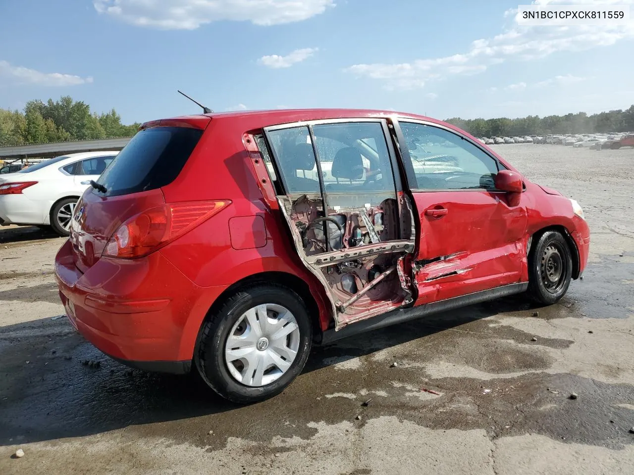 2012 Nissan Versa S VIN: 3N1BC1CPXCK811559 Lot: 69398184